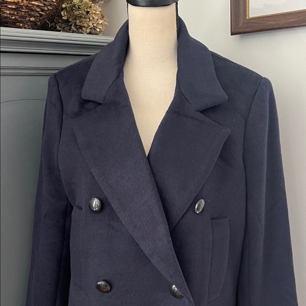 NWT Tuckernuck Navy Kensington Blazer Coat - Picture 4 of 6